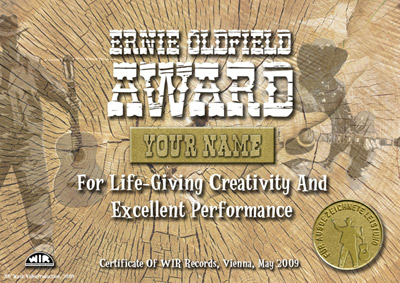 Ernie Oldfield Award